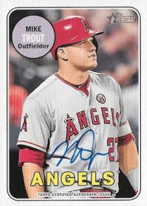 Real Ones Auto Mike Trout