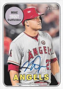 Real Ones Auto Mike Trout