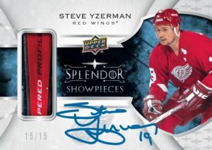 Showpieces Auto Relics Steve Yzerman Mock Up Showpieces Auto Relics Steve Yzerman Mock Up