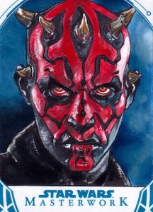 Sketch Darth Maul by Mike James