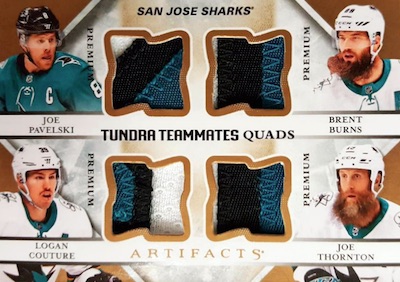 Tundra Teammates Quad Joe Pavelski, Brent Burns, Logan Couture, Joe Thornton Tundra Teammates Quad Joe Pavelski, Brent Burns, Logan Couture, Joe Thornton