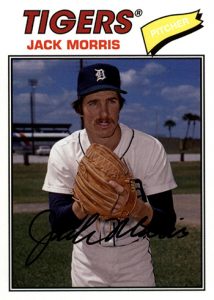 Base 1977 Jack Morris