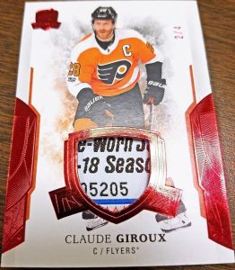 Base Red Foil Tag Claude Giroux