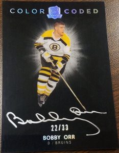Color Coded Auto Bobby Orr