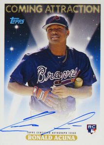 Coming Attractions Auto Ronald Acuna