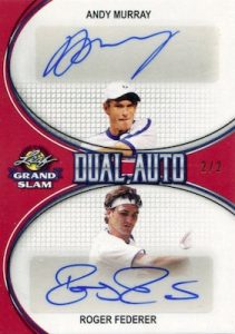 Dual Auto Andy Murray, Roger Federer