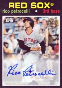 Fan Favorites Auto 1971 Rico Petrocelli