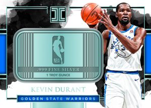 Silver NBA Logo Kevin Durant