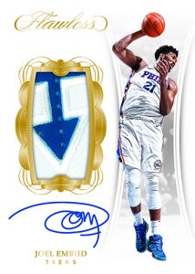 Vertical Patch Auto Gold Joel Embiid