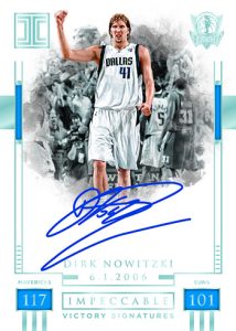 Victory Signatures Blue Dirk Nowitzki