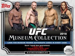 2018 Topps UFC Museum Collection