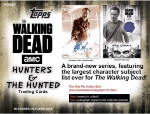 2018 Topps Walking Dead Hunter and Hunted