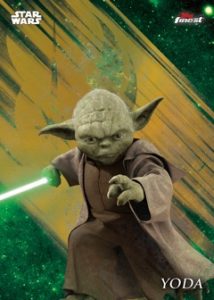 Base Gold Refractor Yoda