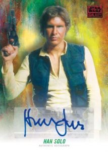 Autographs Harrison Ford as Han Solo