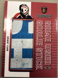 Game-Used Goalie Stick Grant Fuhr Game-Used Goalie Stick Grant Fuhr