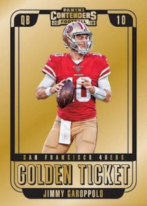 Golden Ticket Jimmy Garoppolo Golden Ticket Jimmy Garoppolo