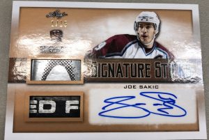 Signature Sticks Joe Sakic Signature Sticks Joe Sakic