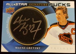 All-Star Signature Pucks Wayne Gretzky