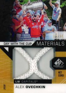Day With The Cup Materials Net Cord Alex Ovechkin