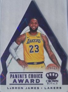 Panini's Choice Award Lebron James Panini's Choice Award Lebron James