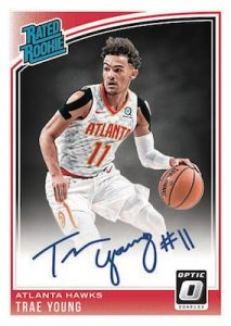 Rated Rookie Signatures Trae Young