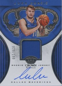 Rookie Jersey Auto Luka Doncic