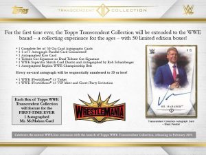 2019 Topps WWE Transcendent Collection
