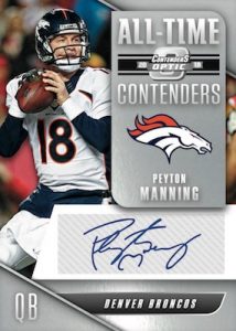 All-Time Contenders Auto Peyton Manning
