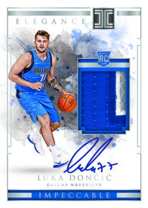Elegance Rookie Jersey Auto Luka Doncic
