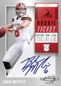 Rookie Ticket RPS Auto Baker Mayfield