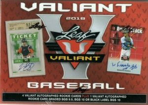 2018 Leaf Valiant Baseball