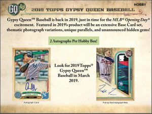 2019 Topps Gypsy Queen Baseball