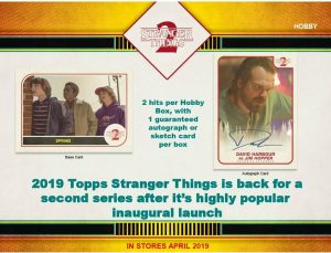 2019 Topps Stranger Things Season 2