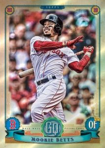Gypsy Queen Chrome Box Toppers Mookie Betts