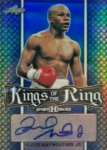 Kings of the Ring Auto Blue Floyd Mayweather Jr