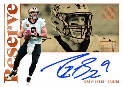 Reserve Signatures Drew Brees Reserve Signatures Drew Brees