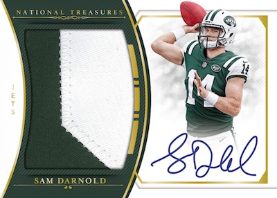 Rookie Material Signatures RPS Sam Darnold MOCK UP