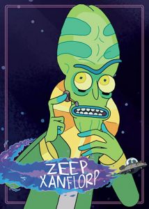 Character Cards Zeep Xanflorp