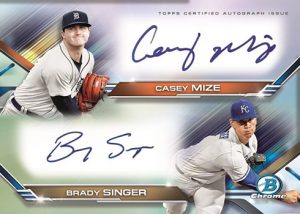 Dual Prospect Auto Casey Mize, Brady Singer Dual Prospect Auto Casey Mize, Brady Singer