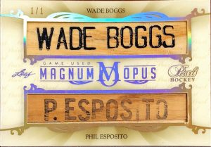 Magnum Opus Wade Boggs, Phil Esposito