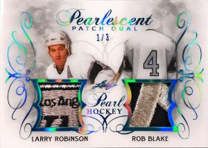 Pearlescent Patch Dual Larry Robinson, Rob Blake