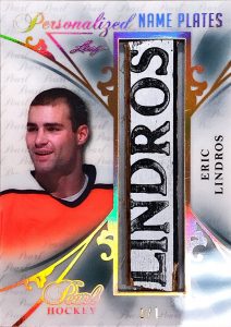 Personalized Nameplates Eric Lindros