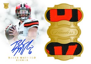 Rookie Dual Patch Auto Baker Mayfield