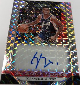 Autographs Shai Gilgeous-Alexander