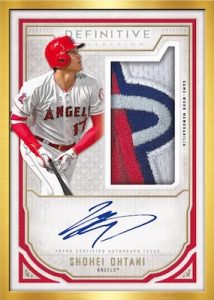 Framed Auto Patch Red Collection Shohei Ohtani