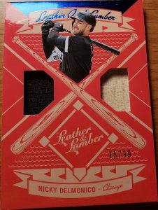 Leather and Lumber Duals Jersey-Bat Nicky Delmonico Leather and Lumber Duals Jersey-Bat Nicky Delmonico