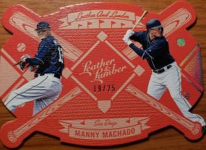 Leather and Lumber Holo Silver Manny Machado