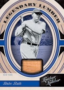 Legendary Lumber Relics Babe Ruth Legendary Lumber Relics Babe Ruth