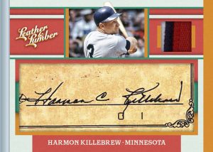 Material Cut Signatures Harmon Killebrew Material Cut Signatures Harmon Killebrew