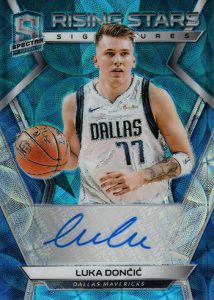 Rising Stars Neon Blue Auto Luka Doncic